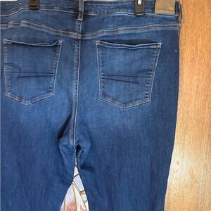 American Eagle Outfitters Dark Blue Skinny Jeans